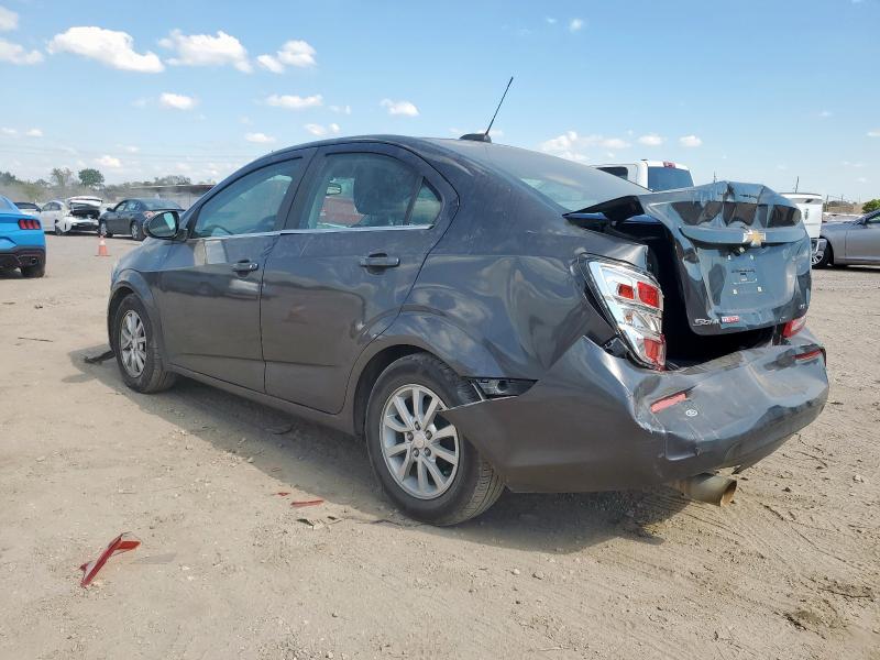 1G1JD5SB0J4120789 - 2018 CHEVROLET SONIC LT GRAY photo 2