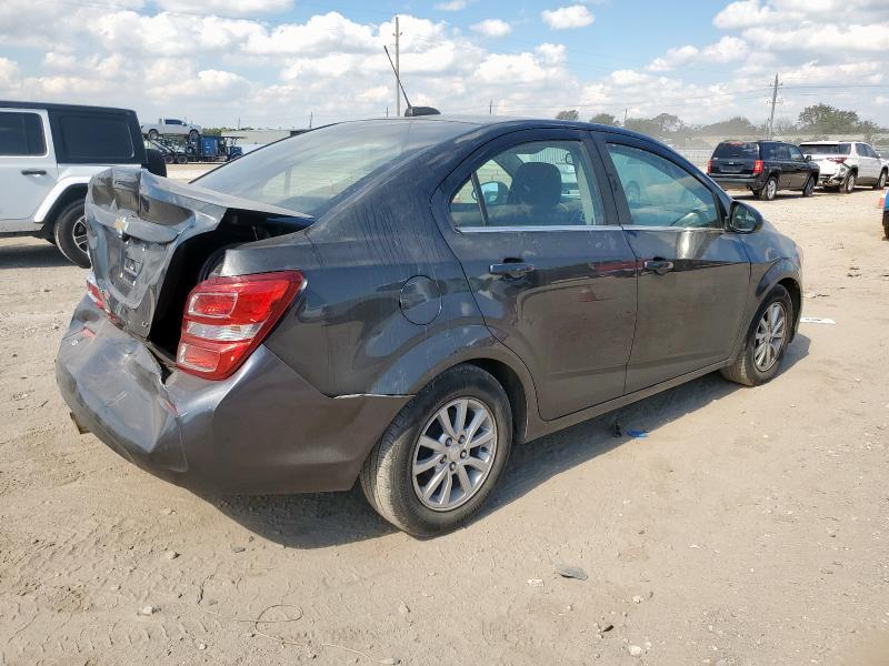 1G1JD5SB0J4120789 - 2018 CHEVROLET SONIC LT GRAY photo 3