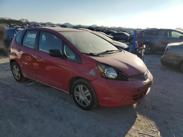 JHMGE88219C003021 - 2009 HONDA FIT RED photo 4