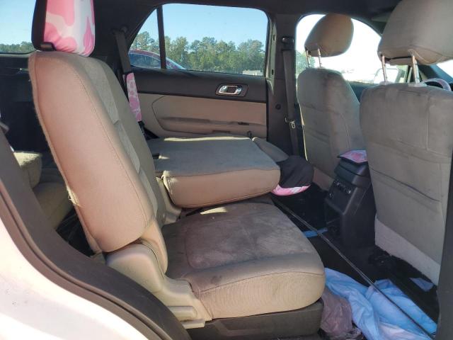 1FM5K8B86EGC38737 - 2014 FORD EXPLORER WHITE photo 11