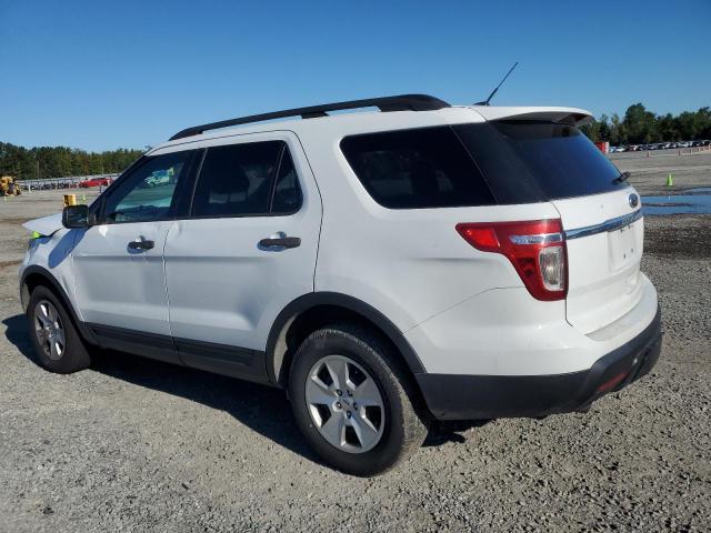 1FM5K8B86EGC38737 - 2014 FORD EXPLORER WHITE photo 2