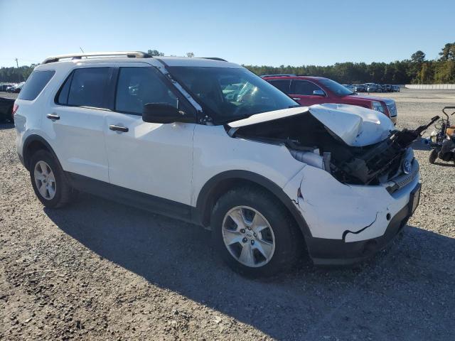 1FM5K8B86EGC38737 - 2014 FORD EXPLORER WHITE photo 4