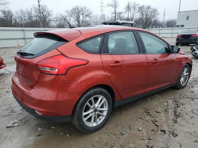 1FADP3K28JL310593 - 2018 FORD FOCUS SE RED photo 3