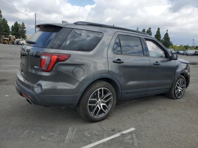 1FM5K8GT9GGA85965 - 2016 FORD EXPLORER SPORT Темно-сірий фото 3
