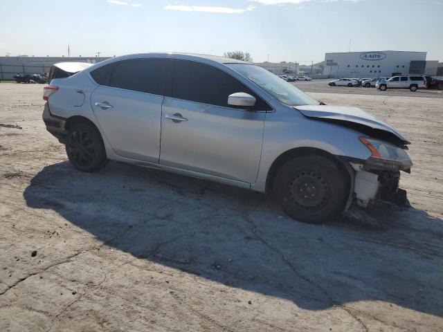 1N4AB7AP8DN900341 - 2013 NISSAN SENTRA S SILVER photo 4