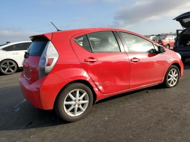 JTDKDTB32C1018648 - 2012 TOYOTA PRIUS C Rot Foto 3
