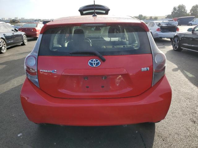 JTDKDTB32C1018648 - 2012 TOYOTA PRIUS C Rot Foto 6