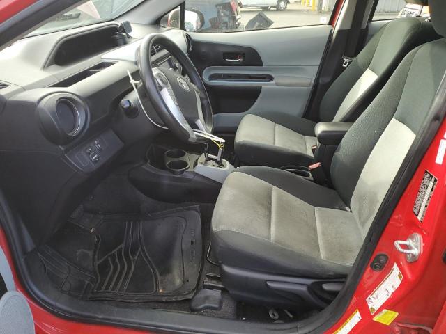 JTDKDTB32C1018648 - 2012 TOYOTA PRIUS C Rot Foto 7