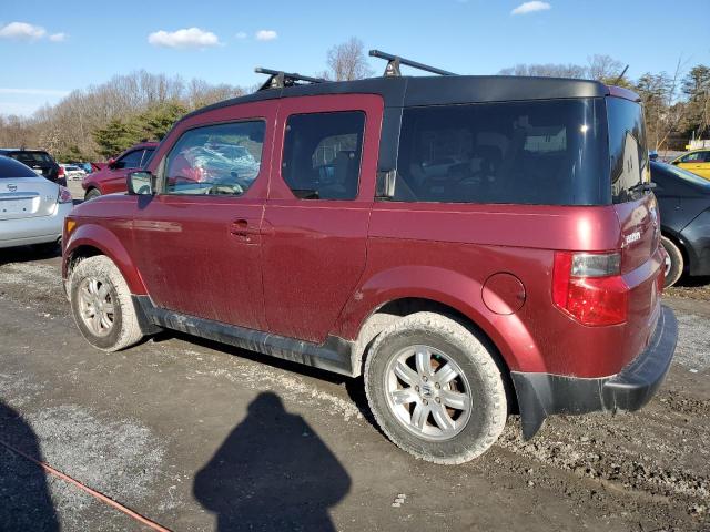 5J6YH28778L018833 - 2008 HONDA ELEMENT EX BURGUNDY photo 2