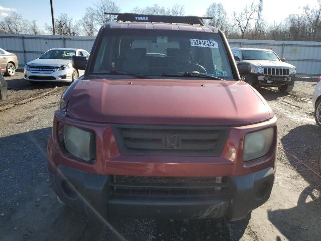 5J6YH28778L018833 - 2008 HONDA ELEMENT EX BURGUNDY photo 5