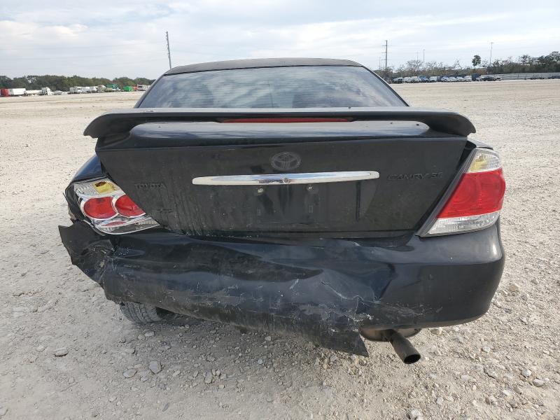 4T1BE32K85U012547 - 2005 TOYOTA CAMRY LE BLACK photo 6