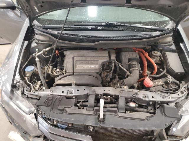 JHMFB4F22CS009200 - 2012 HONDA CIVIC HYBRID Сұр фото 11