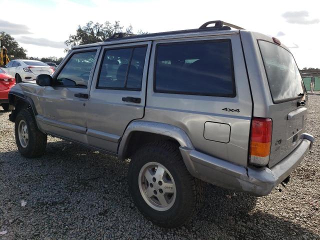 1J4FF58S91L608606 - 2001 JEEP CHEROKEE CLASSIC GRAY photo 2