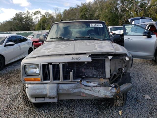 1J4FF58S91L608606 - 2001 JEEP CHEROKEE CLASSIC GRAY photo 5