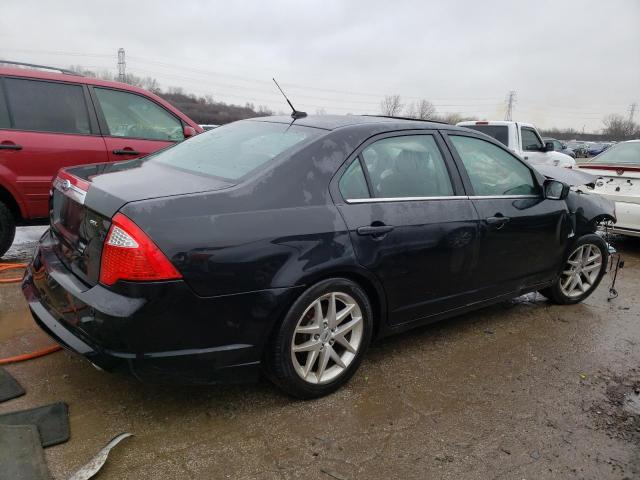 3FAHP0JA6CR235759 - 2012 FORD FUSION SEL BLACK photo 3