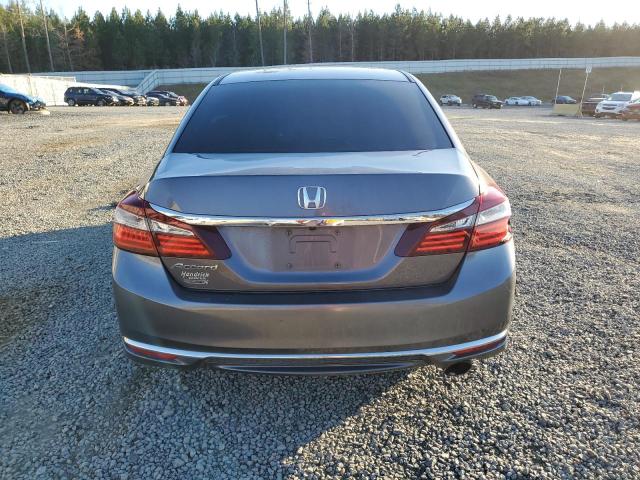 1HGCR2F33HA299636 - 2017 HONDA ACCORD LX SILVER photo 6