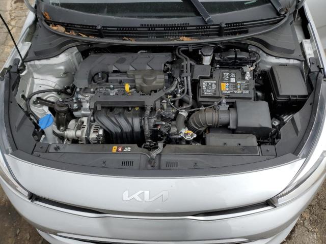 3KPA24ADXPE534986 - 2023 KIA RIO LX SILVER photo 11