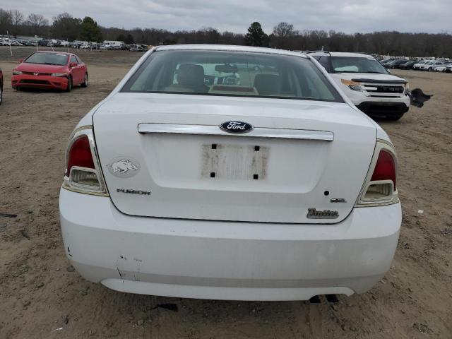 3FAHP08Z77R114532 - 2007 FORD FUSION SEL WHITE photo 6