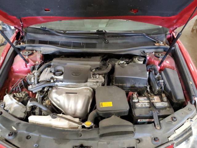 4T1BF1FK5EU806837 - 2014 TOYOTA CAMRY L RED photo 11