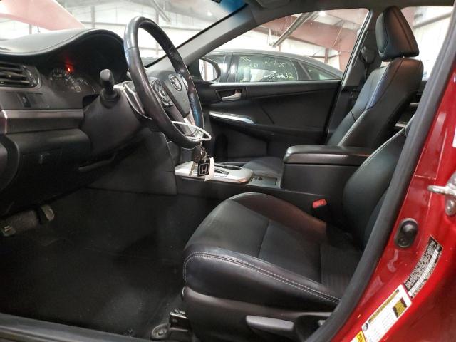 4T1BF1FK5EU806837 - 2014 TOYOTA CAMRY L RED photo 7