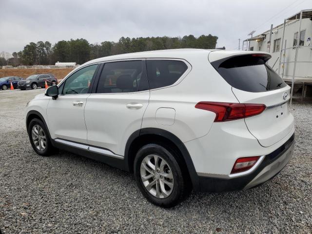 5NMS23AD5KH082591 - 2019 HYUNDAI SANTA FE SE WHITE photo 2