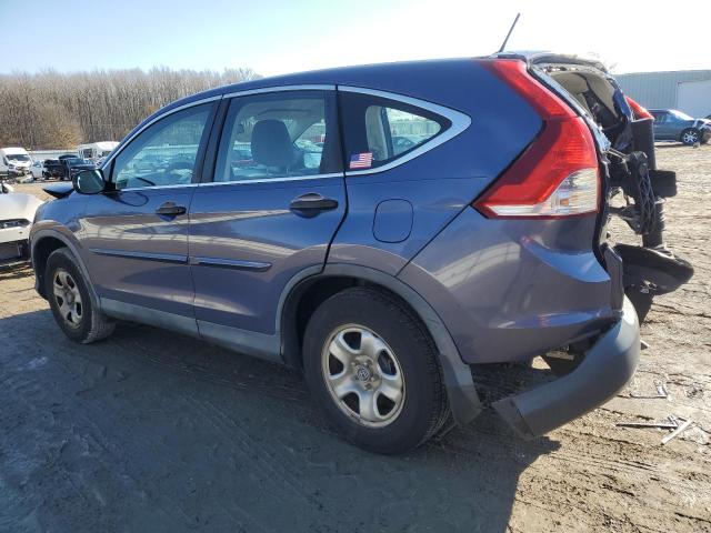 3CZRM3H35EG714084 - 2014 HONDA CR-V LX BLUE photo 2