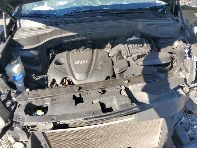 5XYZU3LB1FG243412 - 2015 HYUNDAI SANTA FE S BLACK photo 12