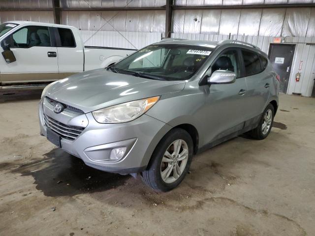 KM8JUCAC0DU738569 - 2013 HYUNDAI TUCSON GLS SILVER photo 1