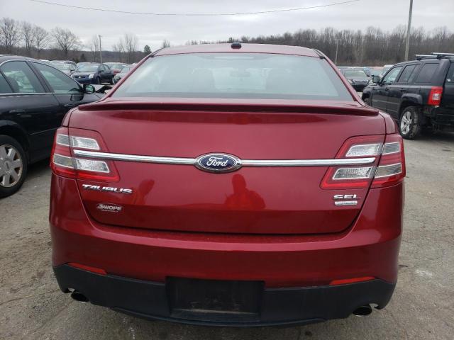 1FAHP2E97EG171155 - 2014 FORD TAURUS SEL MAROON photo 6