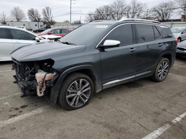 3GKALXEX6JL330583 - 2018 GMC TERRAIN DENALI GRAY photo 1