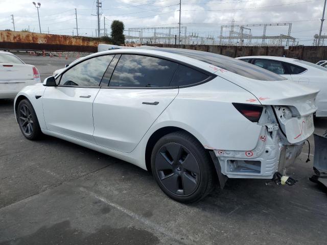 5YJ3E1EA3PF584914 - 2023 TESLA MODEL 3 白色 照片 2