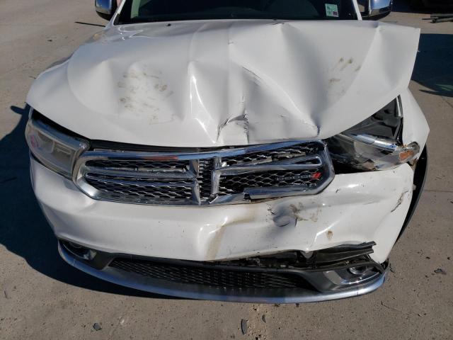 1C4RDHAG9FC145521 - 2015 DODGE DURANGO SXT WHITE photo 12