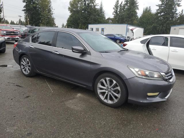 1HGCR2F56EA257183 - 2014 HONDA ACCORD SPORT GRAY photo 4