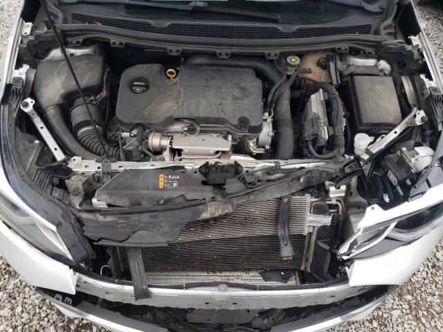 3G1BE6SM9KS592287 - 2019 CHEVROLET CRUZE LT SILVER photo 11