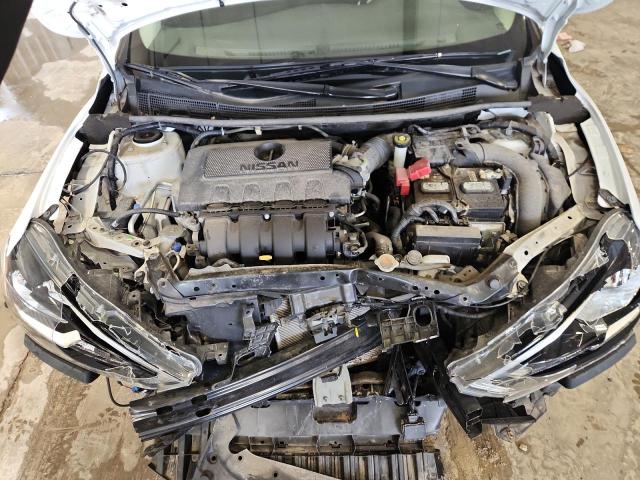 3N1AB7AP9KY423108 - 2019 NISSAN SENTRA S أبيض صورة 11