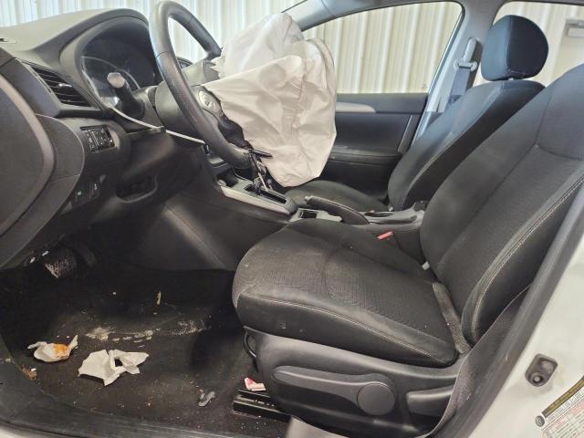 3N1AB7AP9KY423108 - 2019 NISSAN SENTRA S أبيض صورة 7