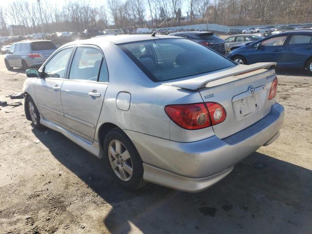 2T1BR32EX8C872602 - 2008 TOYOTA COROLLA CE SILVER photo 2