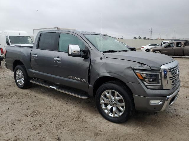 1N6AA1ED7LN503709 - 2020 NISSAN TITAN SV GRAY photo 4