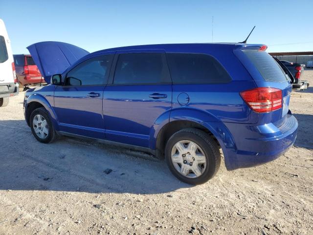 3C4PDCAB6CT238267 - 2012 DODGE JOURNEY SE BLUE photo 2