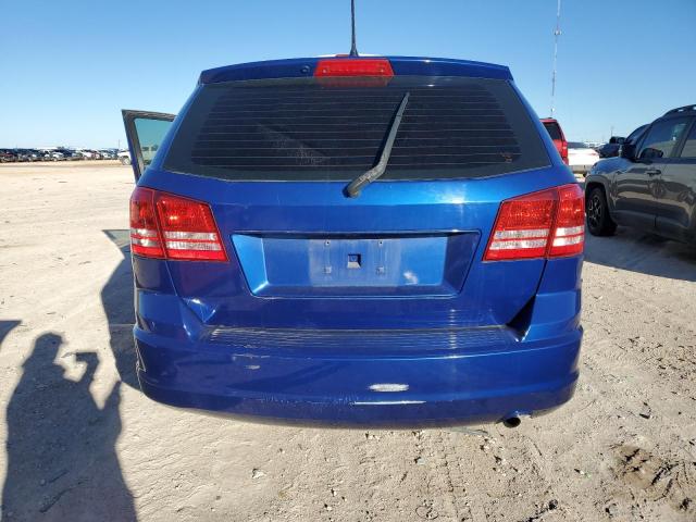 3C4PDCAB6CT238267 - 2012 DODGE JOURNEY SE BLUE photo 6