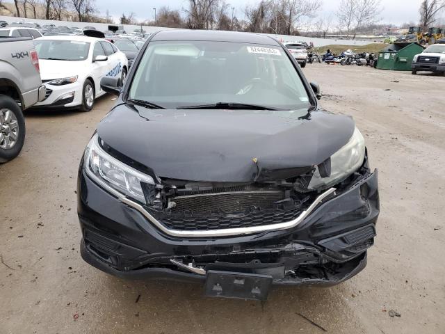 5J6RM4H31GL004580 - 2016 HONDA CR-V LX BLACK photo 5