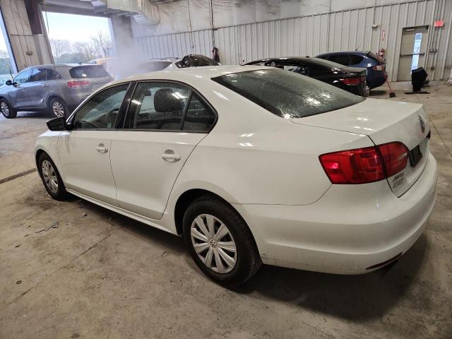 3VW2K7AJ5EM407994 - 2014 VOLKSWAGEN JETTA BASE WHITE photo 2
