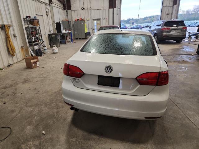 3VW2K7AJ5EM407994 - 2014 VOLKSWAGEN JETTA BASE WHITE photo 6
