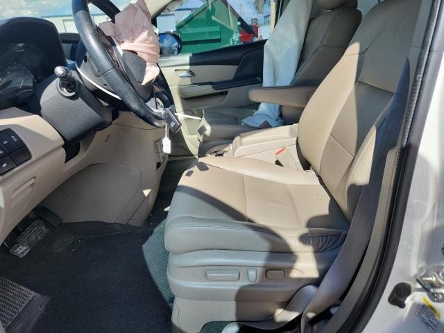5FNRL5H67EB101064 - 2014 HONDA ODYSSEY EXL თეთრი ფოტო 7
