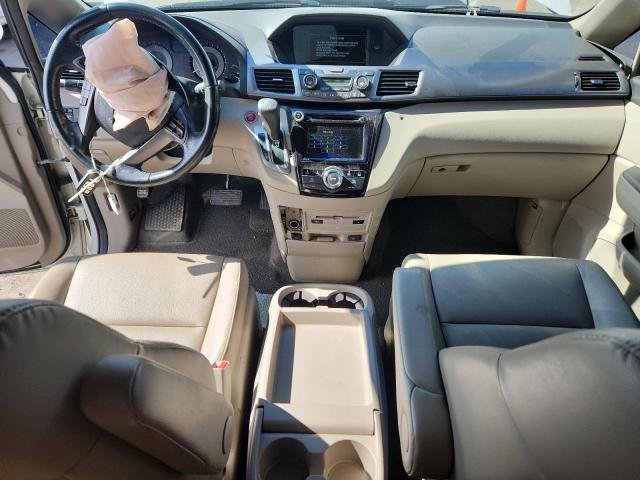 5FNRL5H67EB101064 - 2014 HONDA ODYSSEY EXL თეთრი ფოტო 8