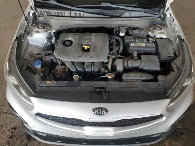 3KPF24AD4KE067594 - 2019 KIA FORTE FE SILVER photo 11