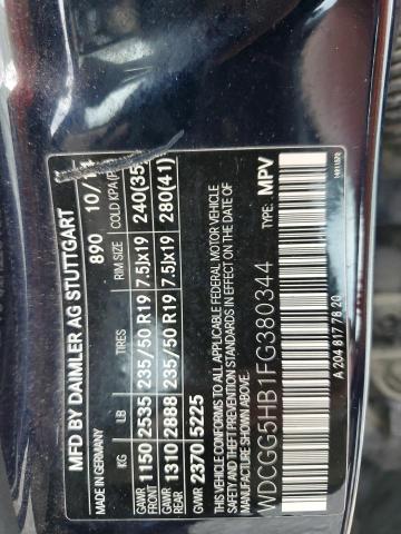 WDCGG5HB1FG380344 - 2015 MERCEDES-BENZ GLK 350 BLUE photo 13