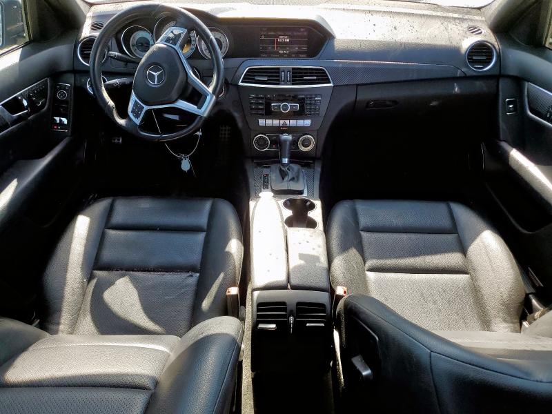 WDDGF8BB4CA726684 - 2012 MERCEDES-BENZ C 300 4MATIC BLACK photo 8