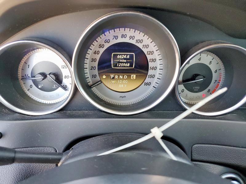 WDDGF8BB4CA726684 - 2012 MERCEDES-BENZ C 300 4MATIC BLACK photo 9