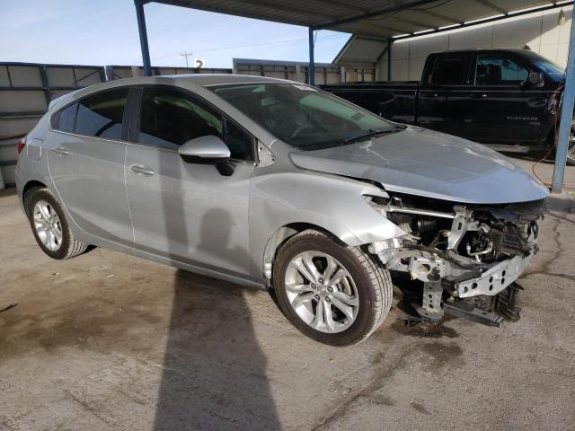 3G1BE6SM9KS599546 - 2019 CHEVROLET CRUZE LT SILVER photo 4